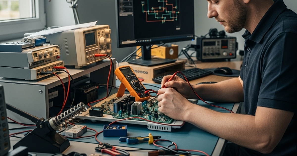 Elektroniker werden mit Bildungsgutschein 2026 – Der komplette Karriere-Guide