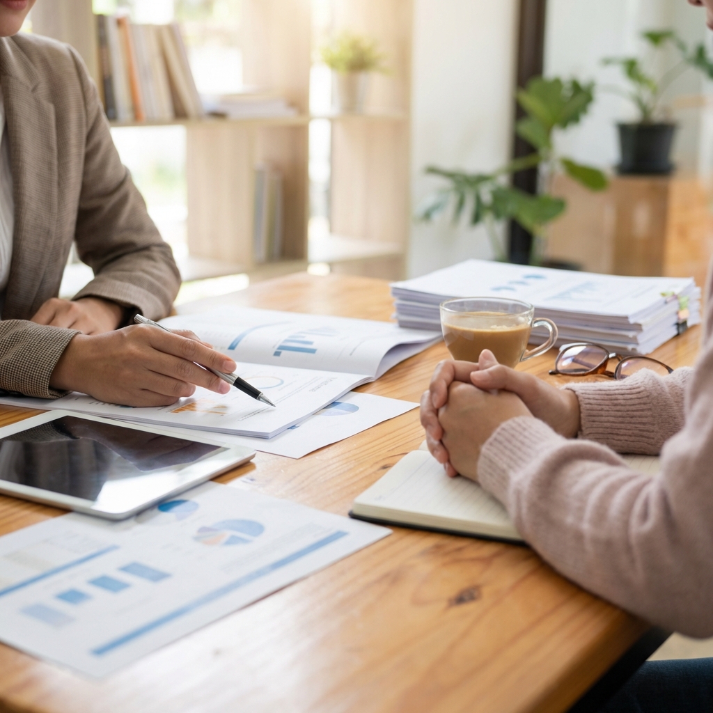 Beratungsgespräch Agentur für Arbeit