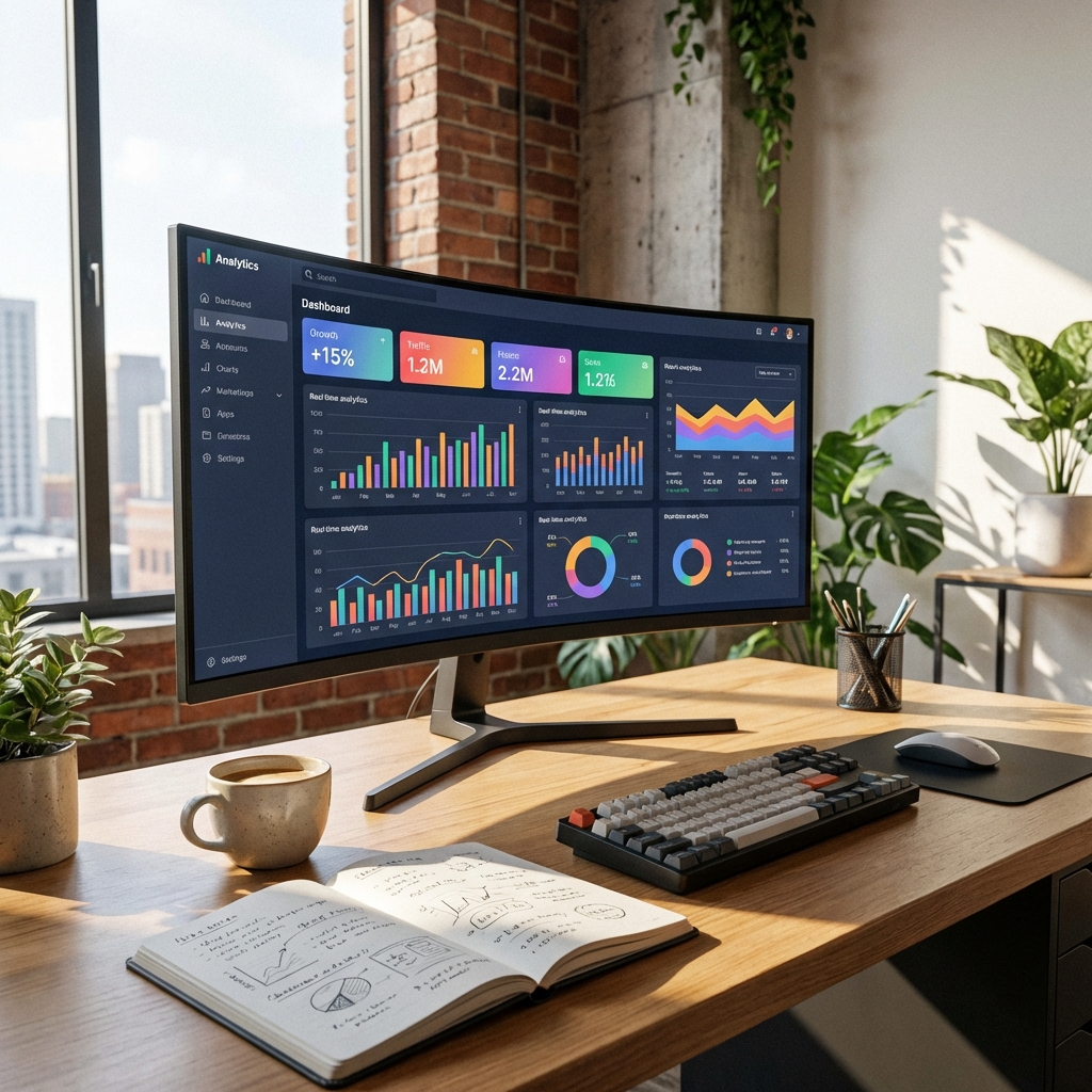 Digital Marketing Dashboard und Analytics